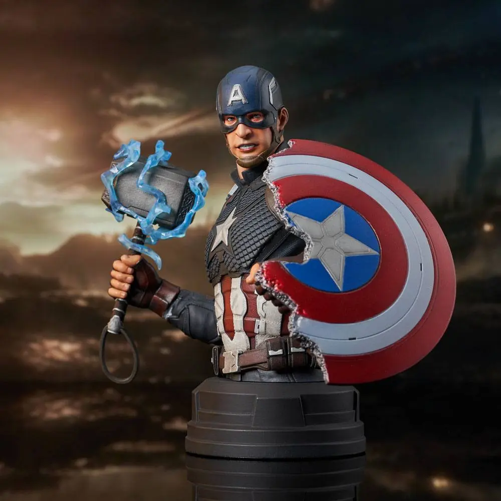 Avengers: Endgame BUST 1/6 Captain America 15 cm poza produsului