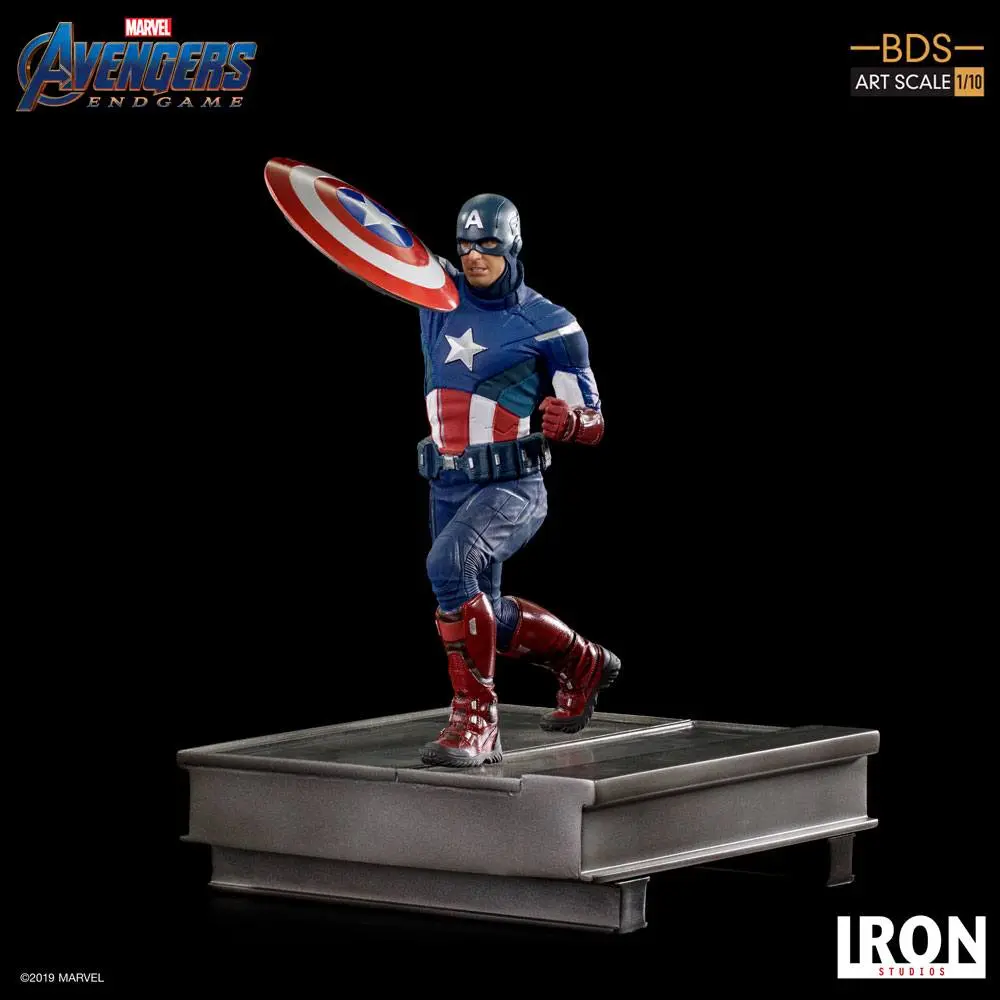 Avengers: Endgame Statuie Art Scale BDS 1/10 Căpitanul America 21 cm poza produsului