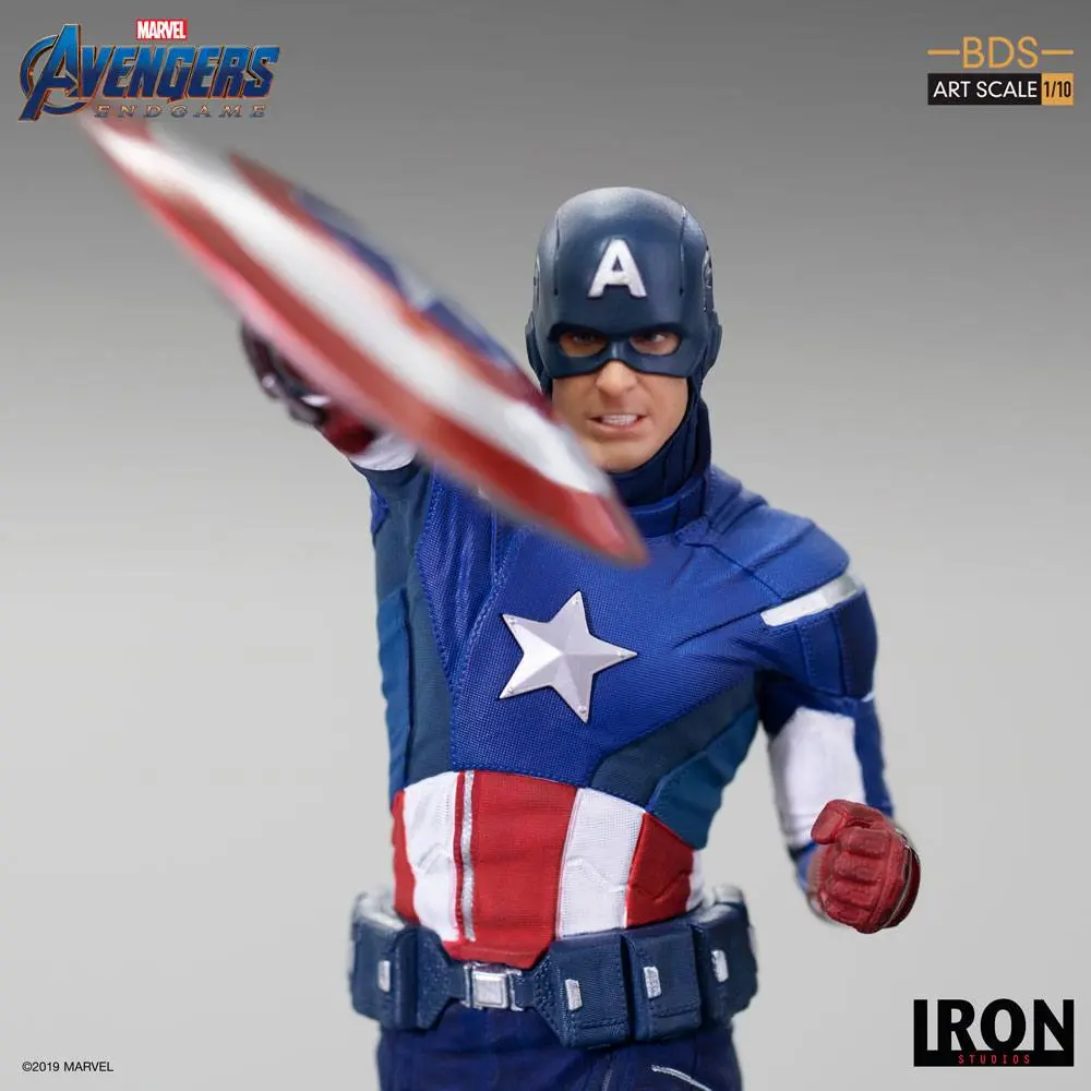 Avengers: Endgame Statuie Art Scale BDS 1/10 Căpitanul America 21 cm poza produsului