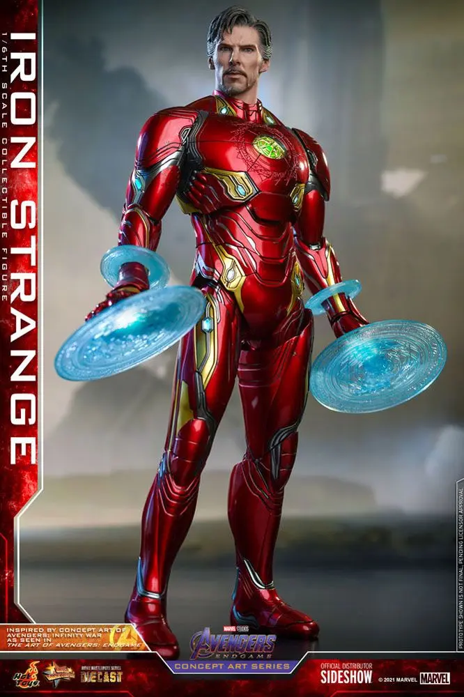 Avengers: Endgame Concept Art Series figurină de acțiune PVC 1/6 Iron Strange 32 cm poza produsului