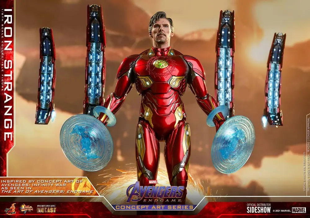 Avengers: Endgame Concept Art Series figurină de acțiune PVC 1/6 Iron Strange 32 cm poza produsului