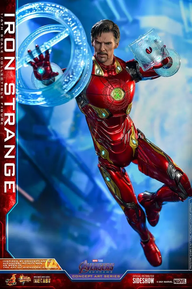 Avengers: Endgame Concept Art Series figurină de acțiune PVC 1/6 Iron Strange 32 cm poza produsului