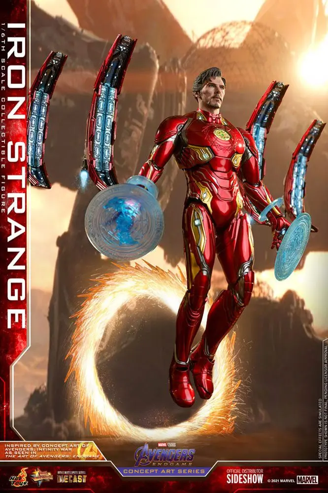 Avengers: Endgame Concept Art Series figurină de acțiune PVC 1/6 Iron Strange 32 cm poza produsului