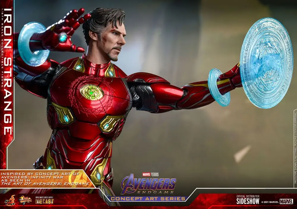 Avengers: Endgame Concept Art Series figurină de acțiune PVC 1/6 Iron Strange 32 cm poza produsului