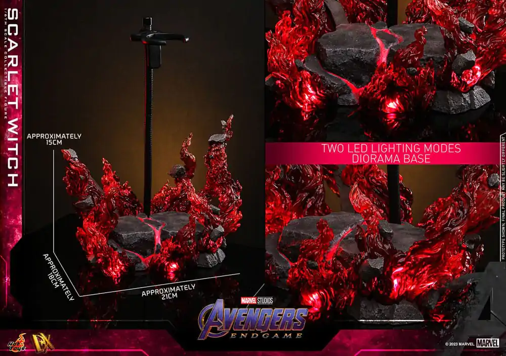 Avengers: Endgame DX Figurina de acțiune 1/6 Scarlet Witch 28 cm poza produsului