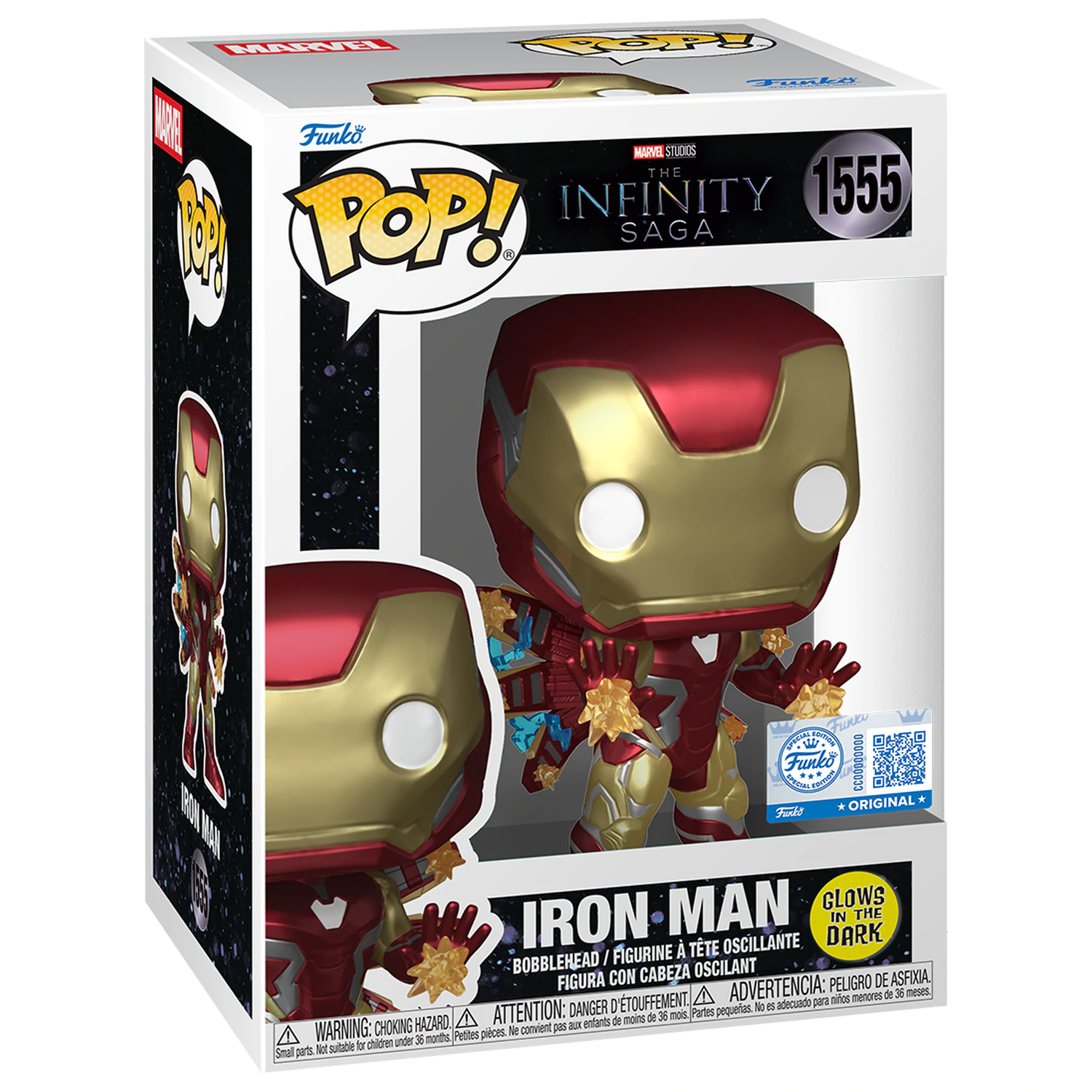 Avengers: Endgame Funko POP! Plus figurina de vinil Iron Man Beams (GW) 9 cm poza produsului