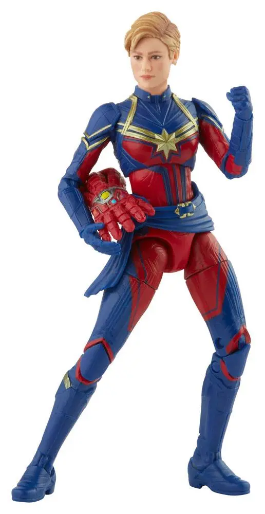 Avengers: Endgame Marvel Legends Figurina de acțiune 2021 Captain Marvel & Rescue Armor 15 cm poza produsului