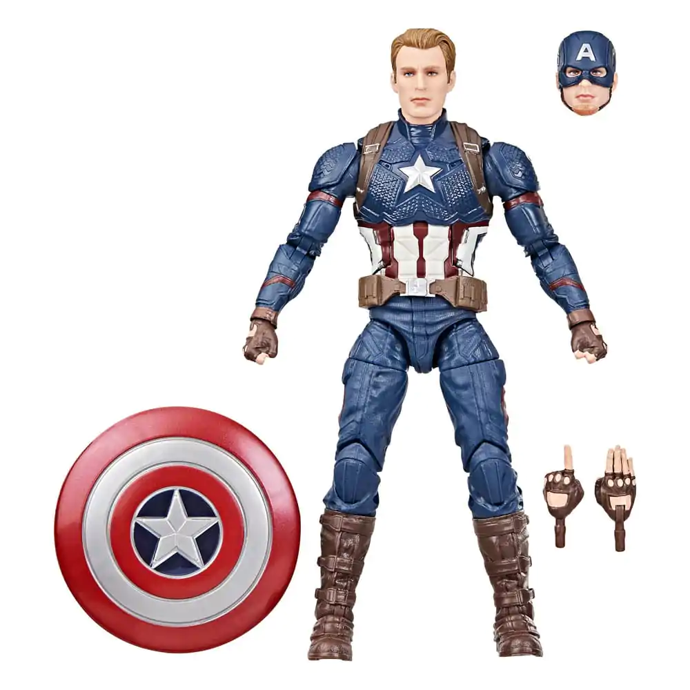 Avengers: Endgame Marvel Legends Figurina de acțiune Căpitanul America 15 cm poza produsului