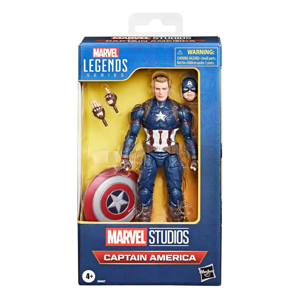 Avengers: Endgame Marvel Legends Figurina de acțiune Căpitanul America 15 cm poza produsului