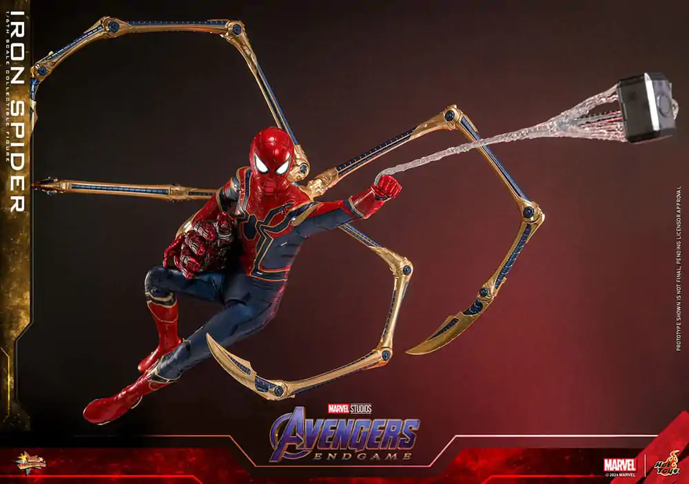 Avengers: Endgame Movie Masterpiece figurină de acțiune 1/6 Iron Spider 28 cm poza produsului