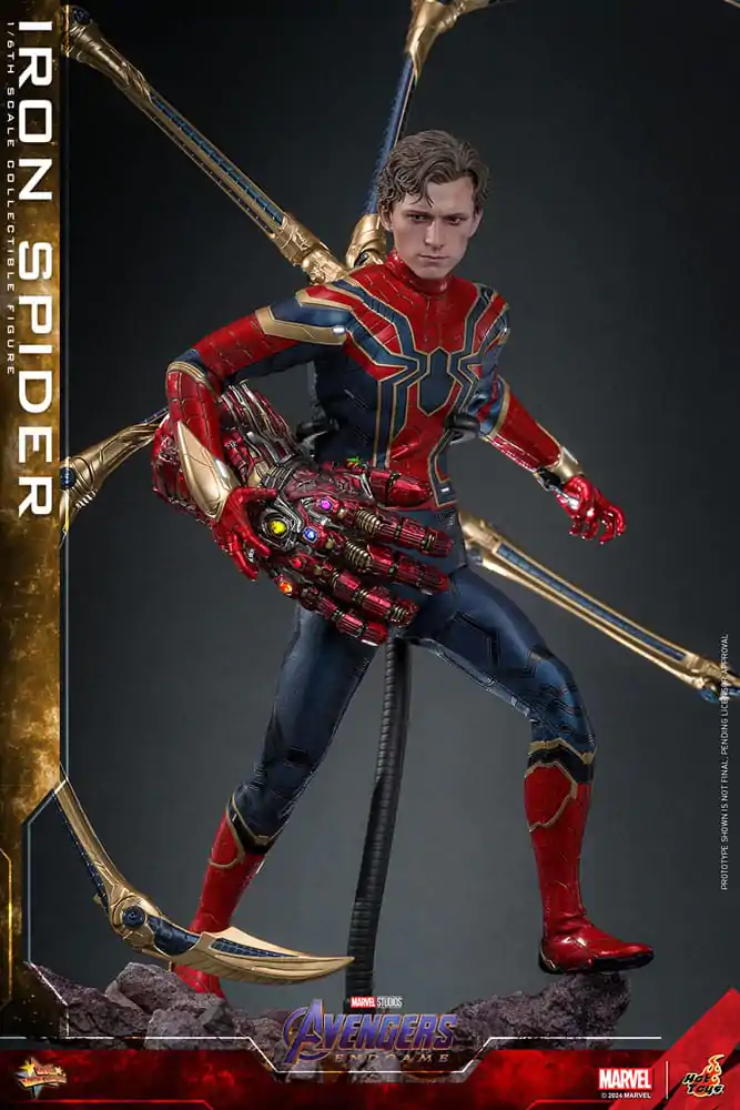 Avengers: Endgame Movie Masterpiece figurină de acțiune 1/6 Iron Spider 28 cm poza produsului