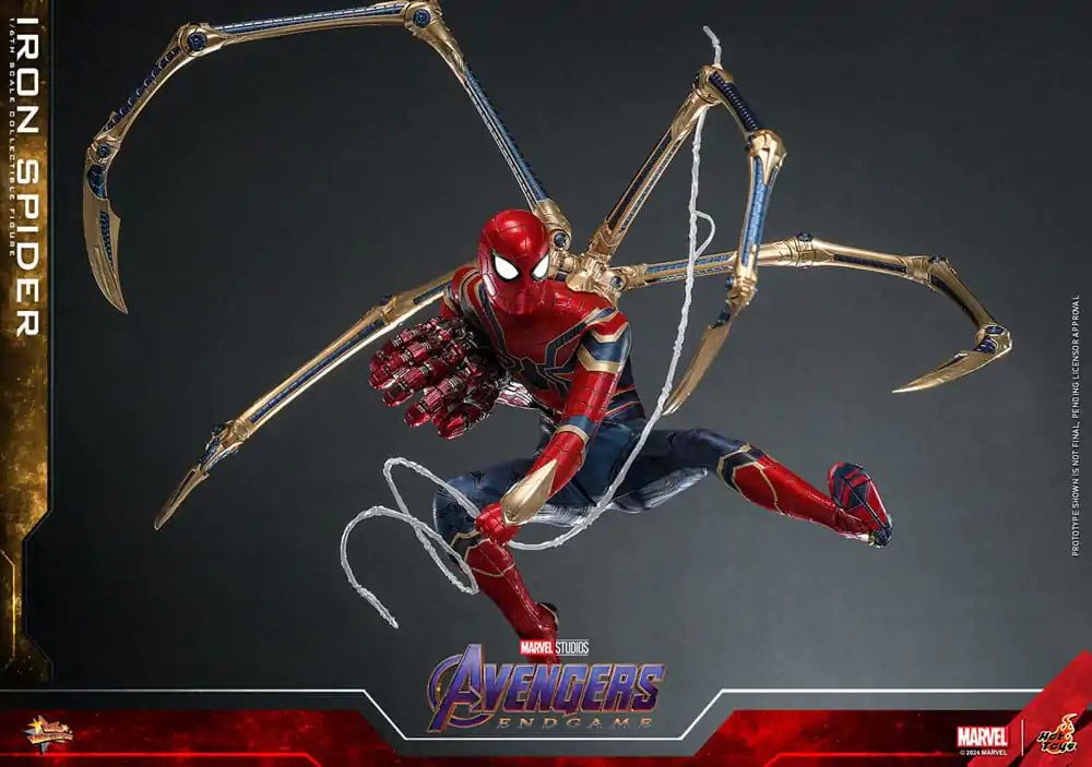 Avengers: Endgame Movie Masterpiece figurină de acțiune 1/6 Iron Spider 28 cm poza produsului