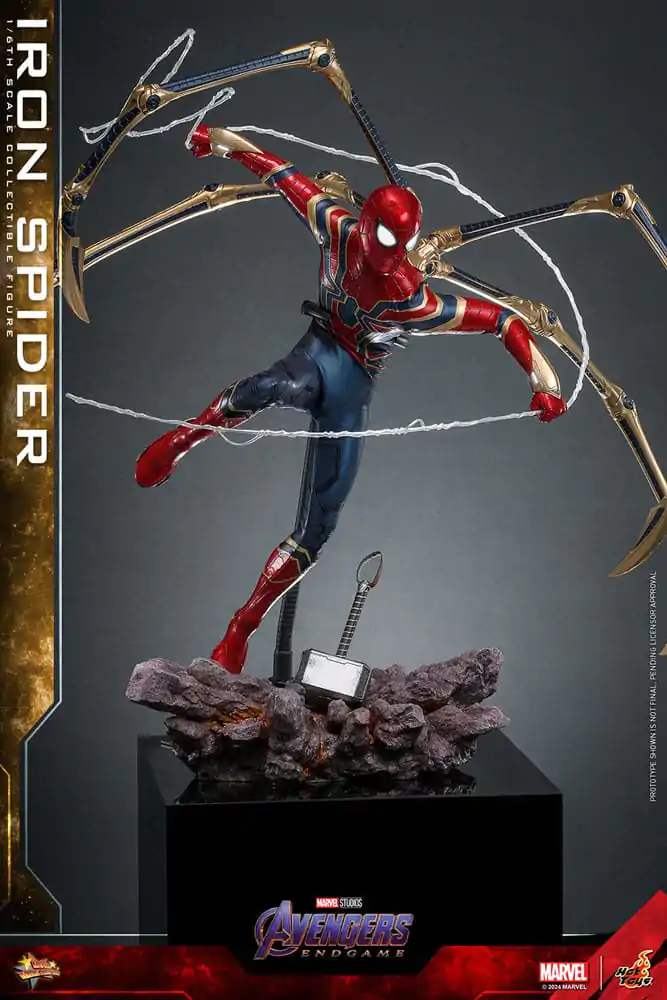 Avengers: Endgame Movie Masterpiece figurină de acțiune 1/6 Iron Spider 28 cm poza produsului