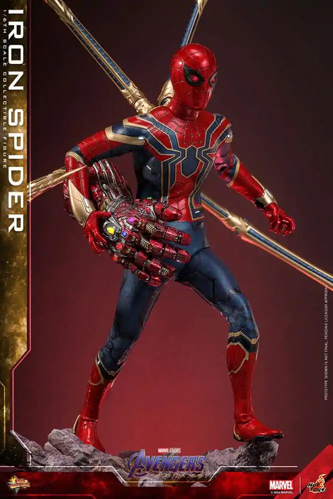 Avengers: Endgame Movie Masterpiece figurină de acțiune 1/6 Iron Spider 28 cm poza produsului