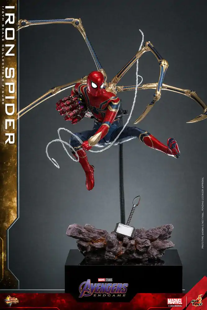 Avengers: Endgame Movie Masterpiece figurină de acțiune 1/6 Iron Spider 28 cm poza produsului