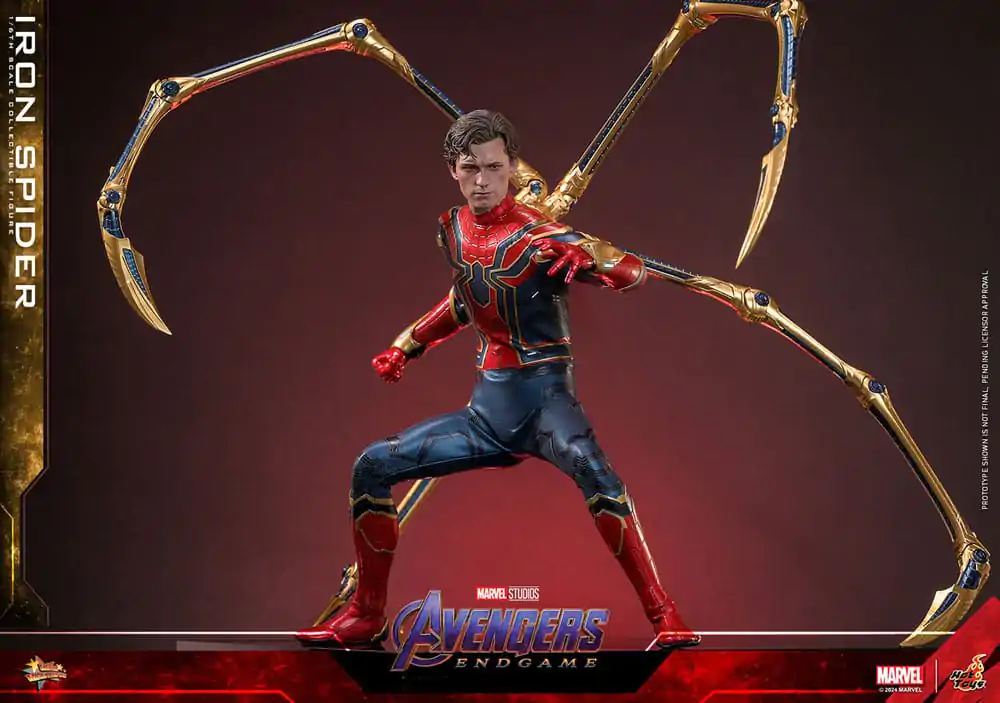 Avengers: Endgame Movie Masterpiece figurină de acțiune 1/6 Iron Spider 28 cm poza produsului