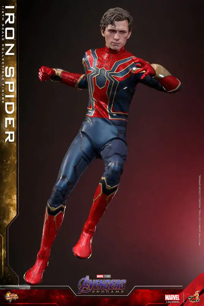 Avengers: Endgame Movie Masterpiece figurină de acțiune 1/6 Iron Spider 28 cm poza produsului