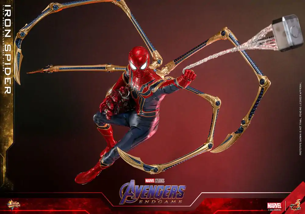 Avengers: Endgame Movie Masterpiece figurină de acțiune 1/6 Iron Spider 28 cm poza produsului