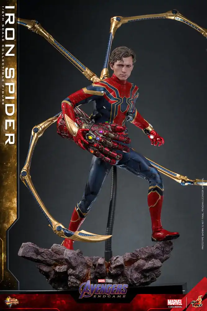 Avengers: Endgame Movie Masterpiece figurină de acțiune 1/6 Iron Spider 28 cm poza produsului