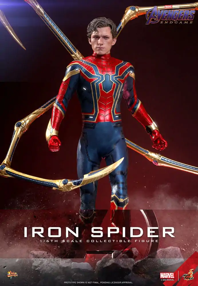 Avengers: Endgame Movie Masterpiece figurină de acțiune 1/6 Iron Spider 28 cm poza produsului