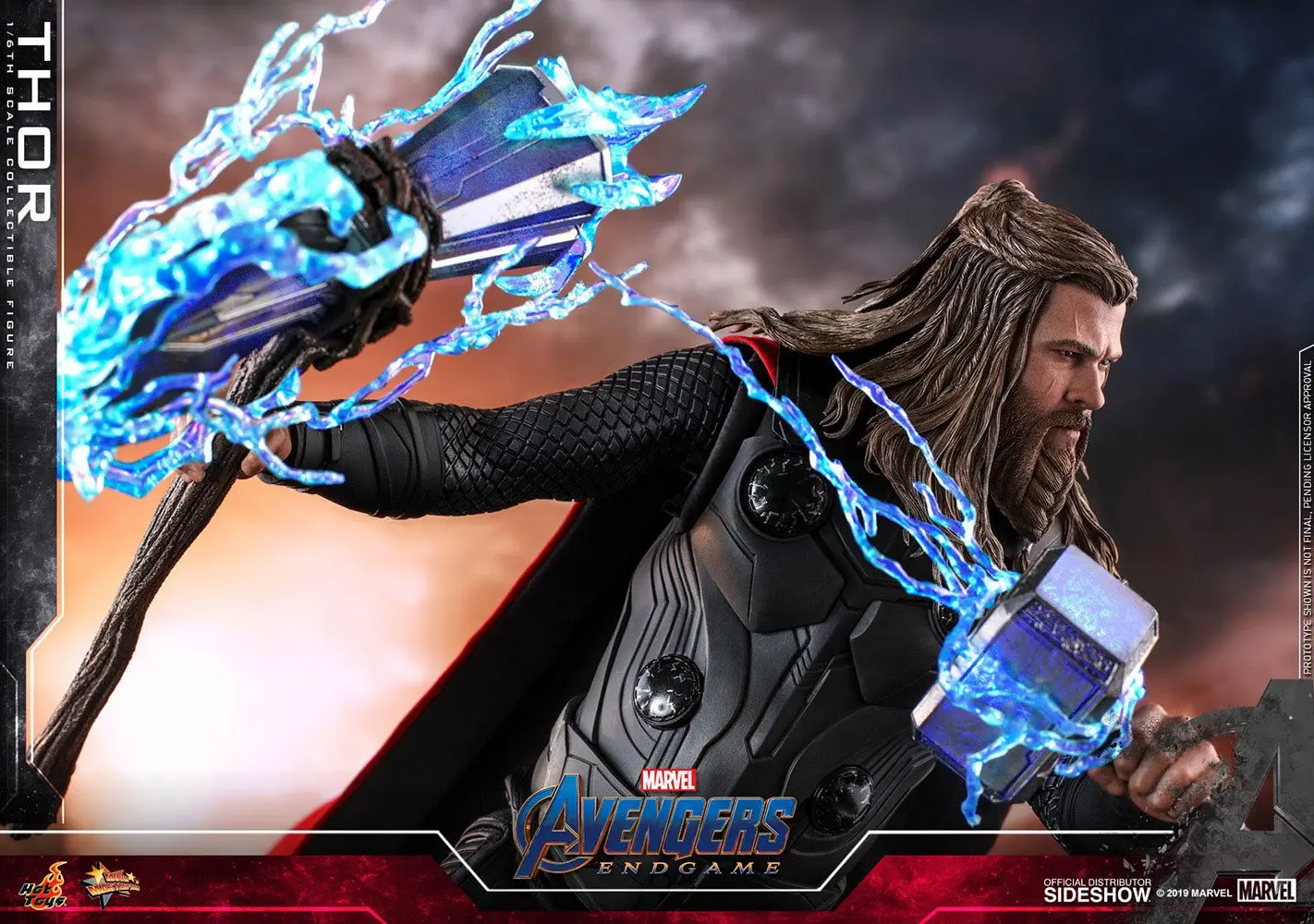 Avengers: Endgame Movie Masterpiece figurina de actiune 1/6 Thor 32 cm poza produsului