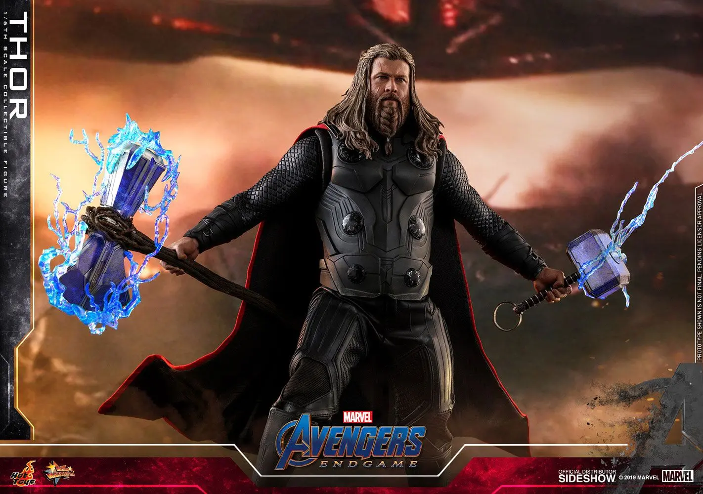 Avengers: Endgame Movie Masterpiece figurina de actiune 1/6 Thor 32 cm poza produsului