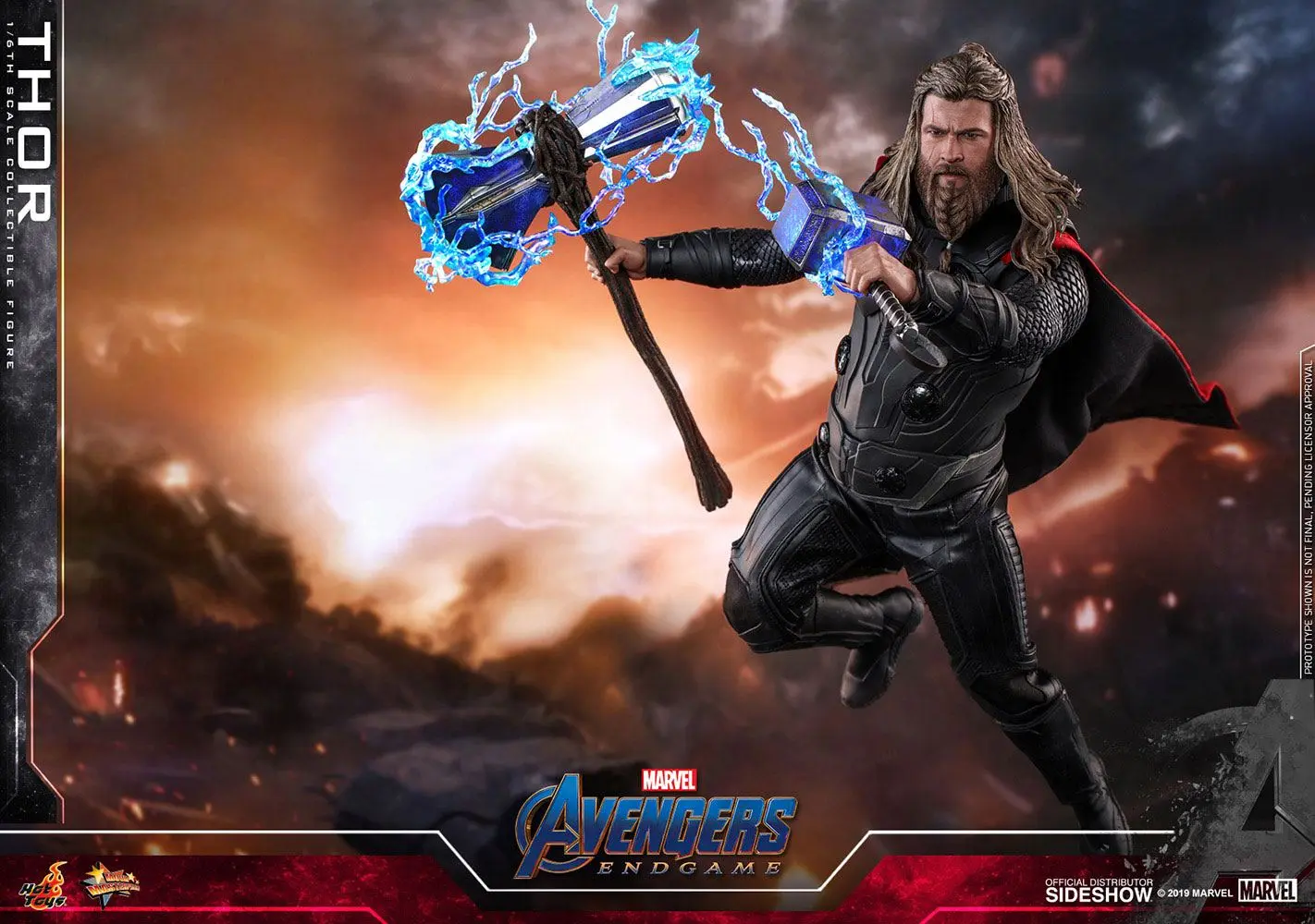Avengers: Endgame Movie Masterpiece figurina de actiune 1/6 Thor 32 cm poza produsului