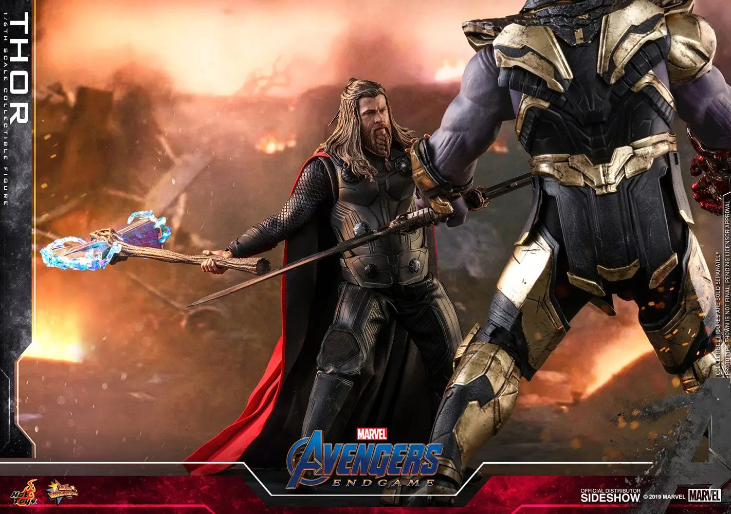 Avengers: Endgame Movie Masterpiece figurina de actiune 1/6 Thor 32 cm poza produsului