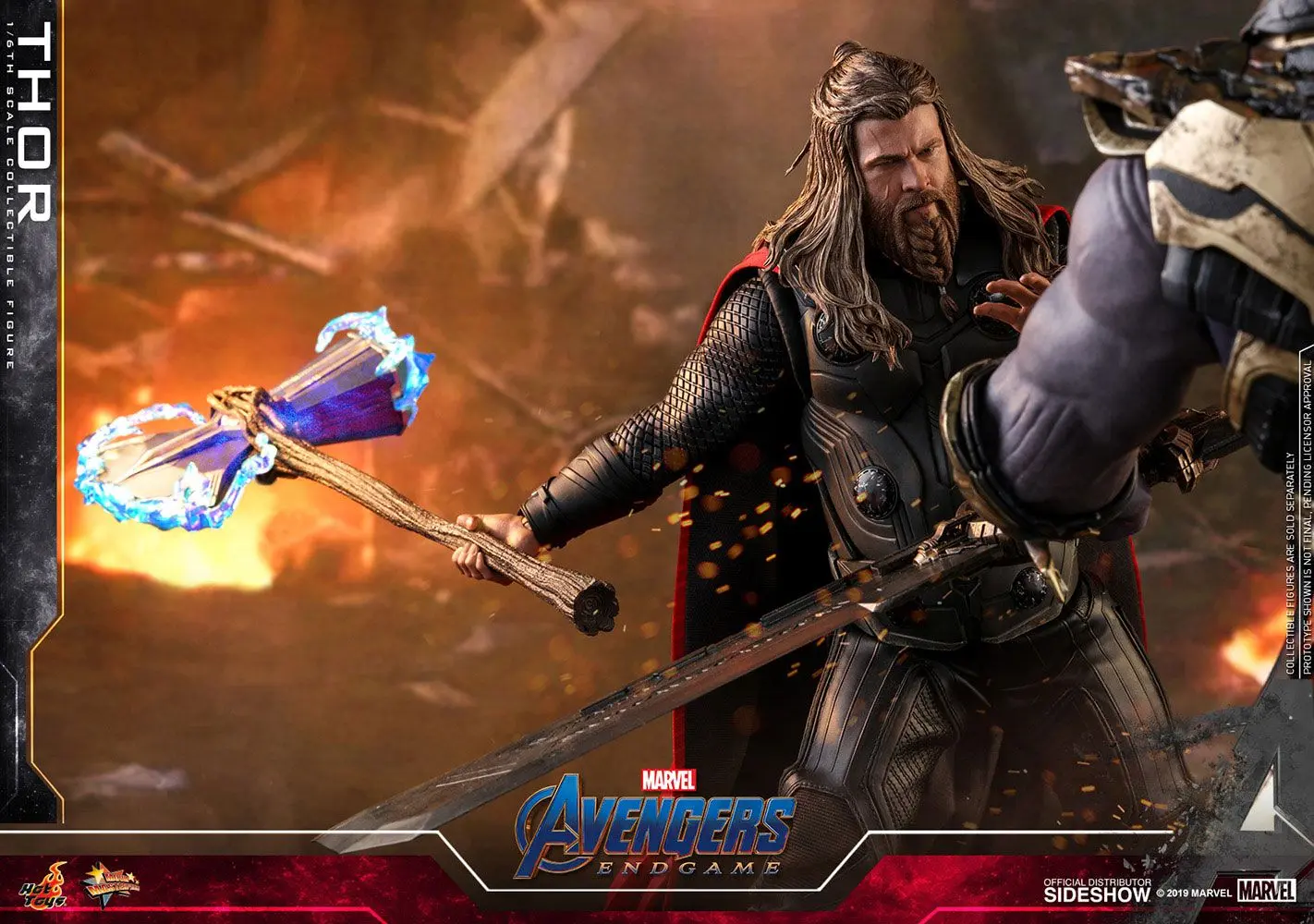Avengers: Endgame Movie Masterpiece figurina de actiune 1/6 Thor 32 cm poza produsului