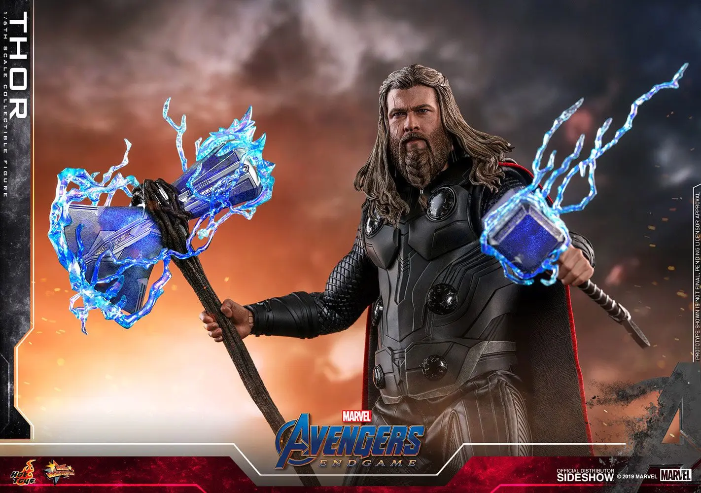 Avengers: Endgame Movie Masterpiece figurina de actiune 1/6 Thor 32 cm poza produsului
