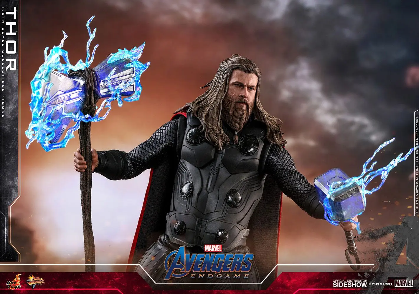 Avengers: Endgame Movie Masterpiece figurina de actiune 1/6 Thor 32 cm poza produsului