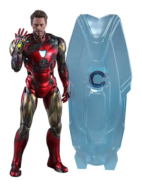 Avengers: Endgame Movie Masterpiece Diecast Figurina de actiune 1/6 Iron Man Mark LXXXV (Battle Damaged Version) Special Edition 32 cm poza produsului