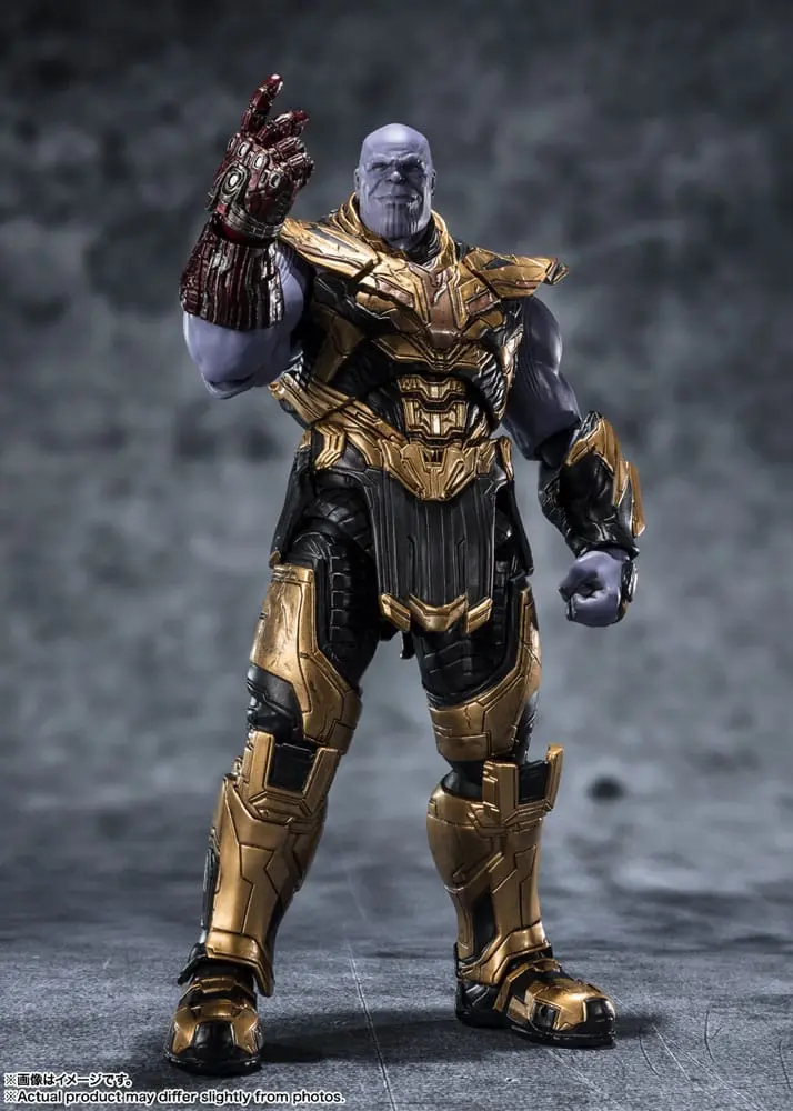 Avengers: Endgame S.H. Figuarts Figurina de acțiune Thanos (Five Years Later - 2023) (The Infinity Saga) 19 cm poza produsului