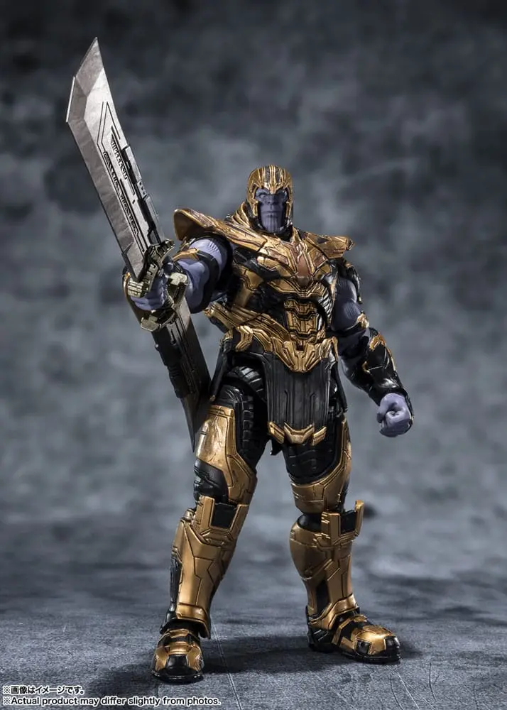 Avengers: Endgame S.H. Figuarts Figurina de acțiune Thanos (Five Years Later - 2023) (The Infinity Saga) 19 cm poza produsului