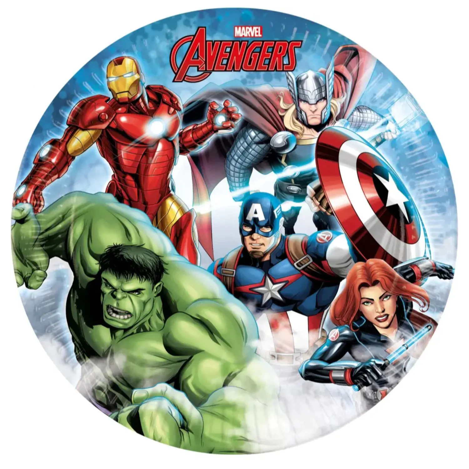 Avengers farfurie de hartie 8 bucati 23 cm poza produsului