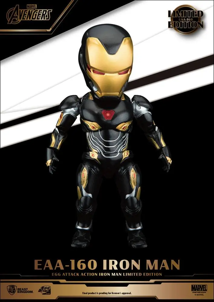 Avengers Infinity War Egg Attack Figurina de Acțiune Iron Man Mark 50 Ediție Limitată 16 cm poza produsului