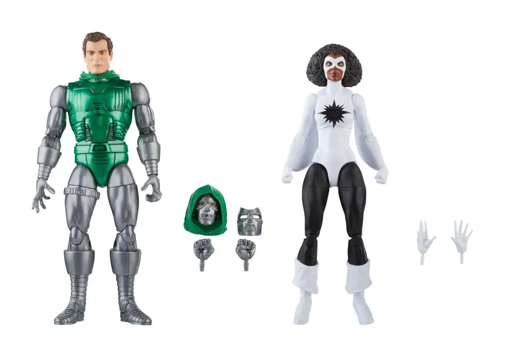 Figurine de acțiune Avengers Marvel Legends Captain Marvel vs. Doctor Doom 15 cm poza produsului