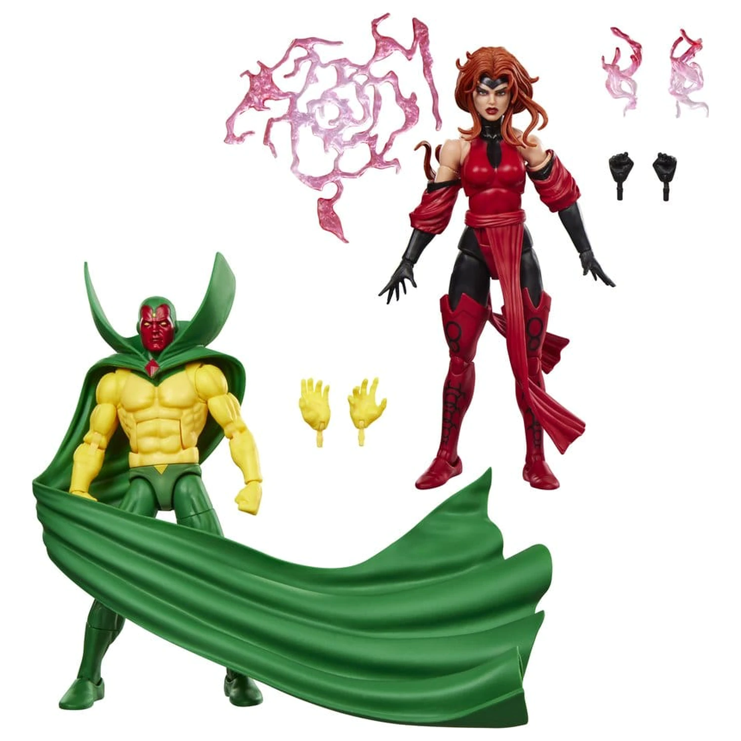 Avengers Marvel Legends Figurina de actiune 2-Pack Vision & Scarlet Witch 15 cm poza produsului