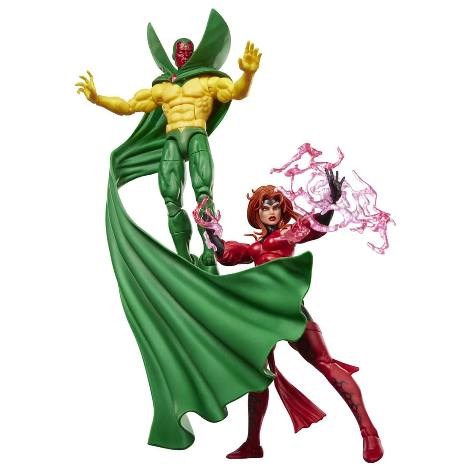 Avengers Marvel Legends Figurina de actiune 2-Pack Vision & Scarlet Witch 15 cm poza produsului