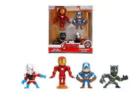 Figurine Mini turnate din metal Avengers Nano set de 4 bucăți 6 cm poza produsului