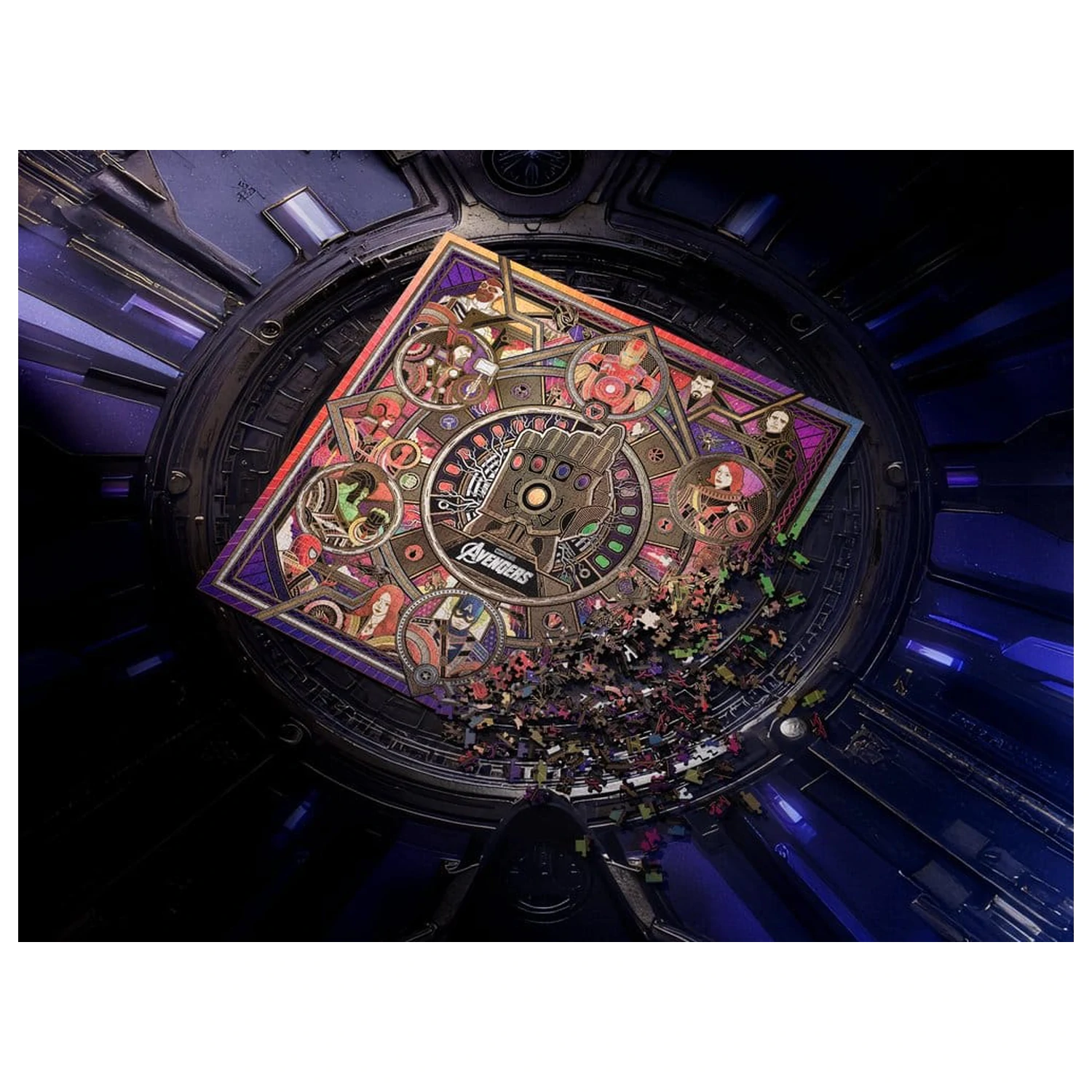 Avengers The Infinity Saga Multi-Dimensional Puzzle (1000 piese) poza produsului