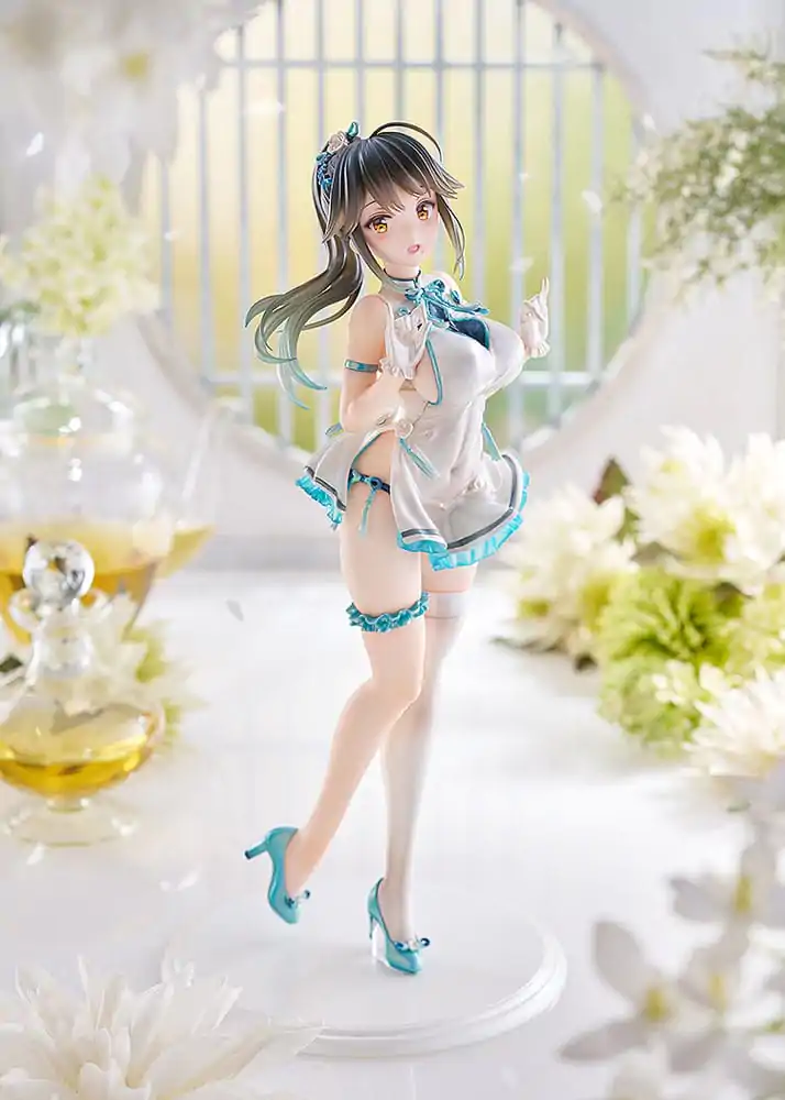 Statuie PVC Avian Romance Pink Label 5 1/6 Fată cu coadă de cal: Qipao 29 cm poza produsului