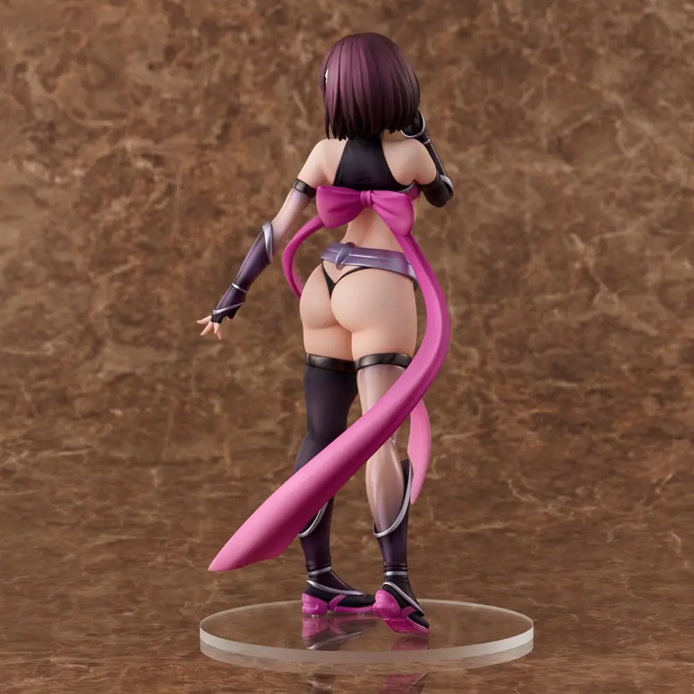 Statuie PVC Ayakashi Triangle Suzu Kanade costum Ninja de purificare Ver. 25 cm poza produsului