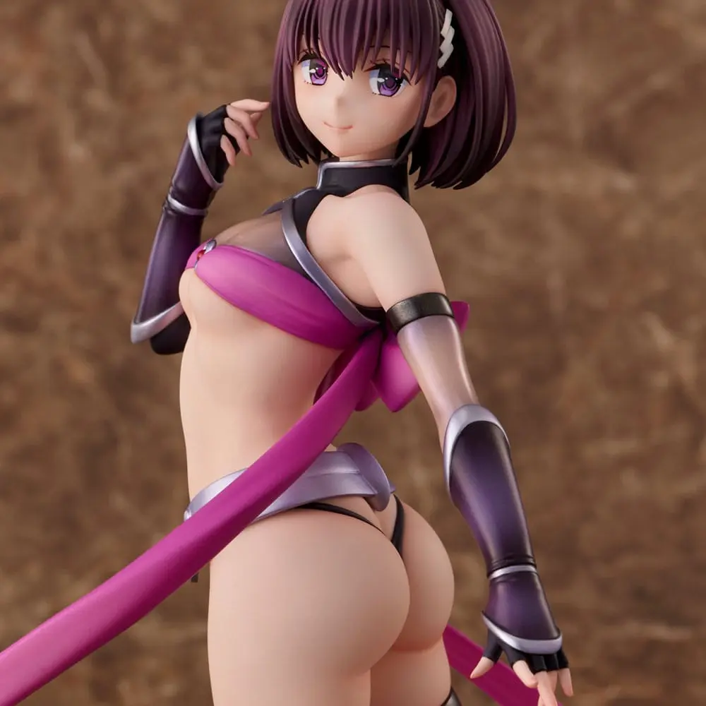 Statuie PVC Ayakashi Triangle Suzu Kanade costum Ninja de purificare Ver. 25 cm poza produsului