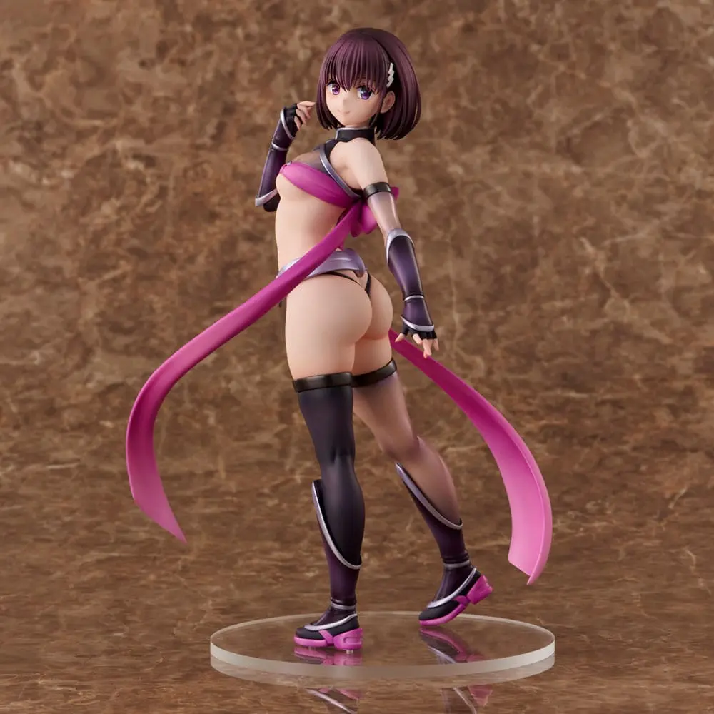 Statuie PVC Ayakashi Triangle Suzu Kanade costum Ninja de purificare Ver. 25 cm poza produsului