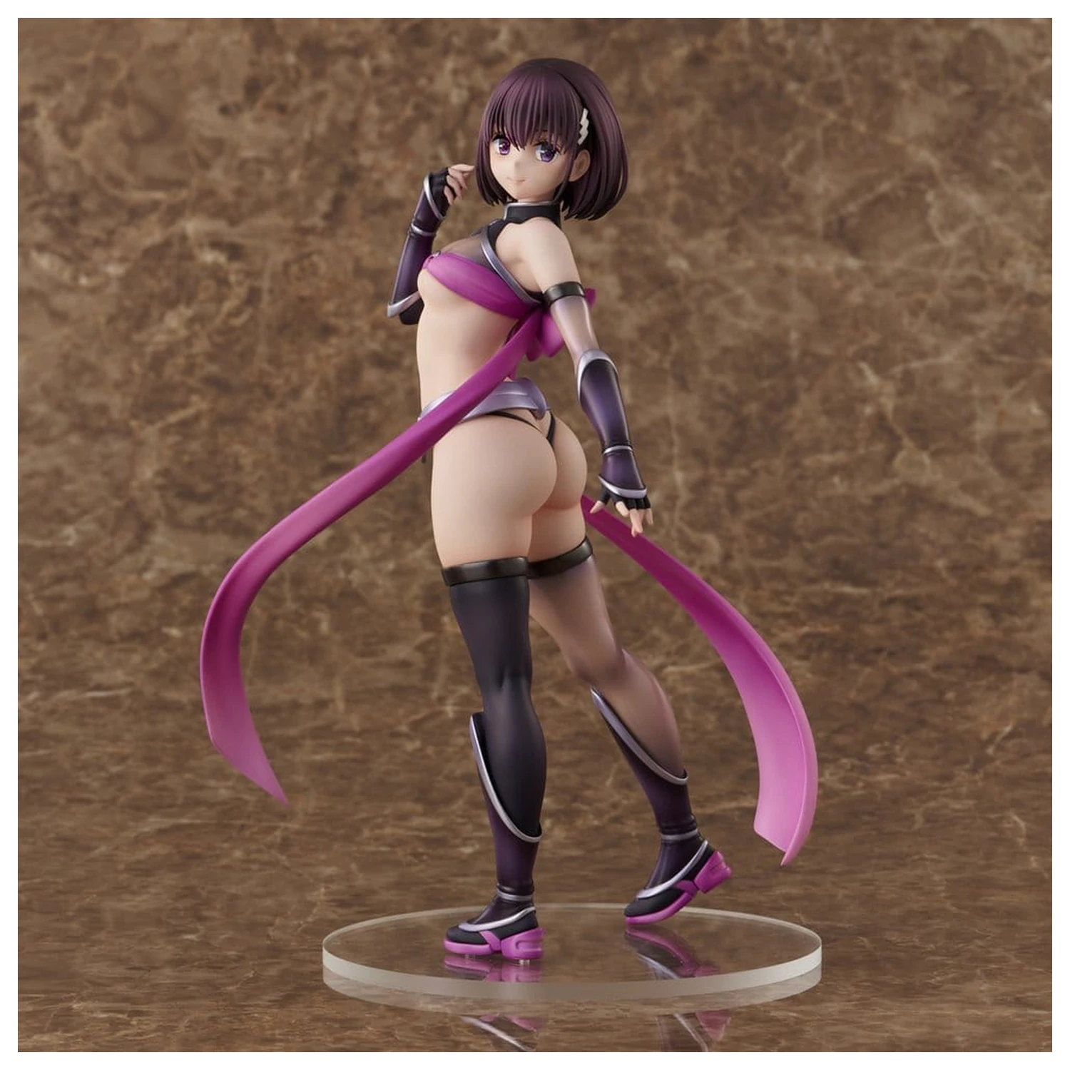Ayakashi Triangle PVC Figurina Suzukana Hana Exorcist Ninja Outfit Ver. [Reissue 2026] 25 cm poza produsului