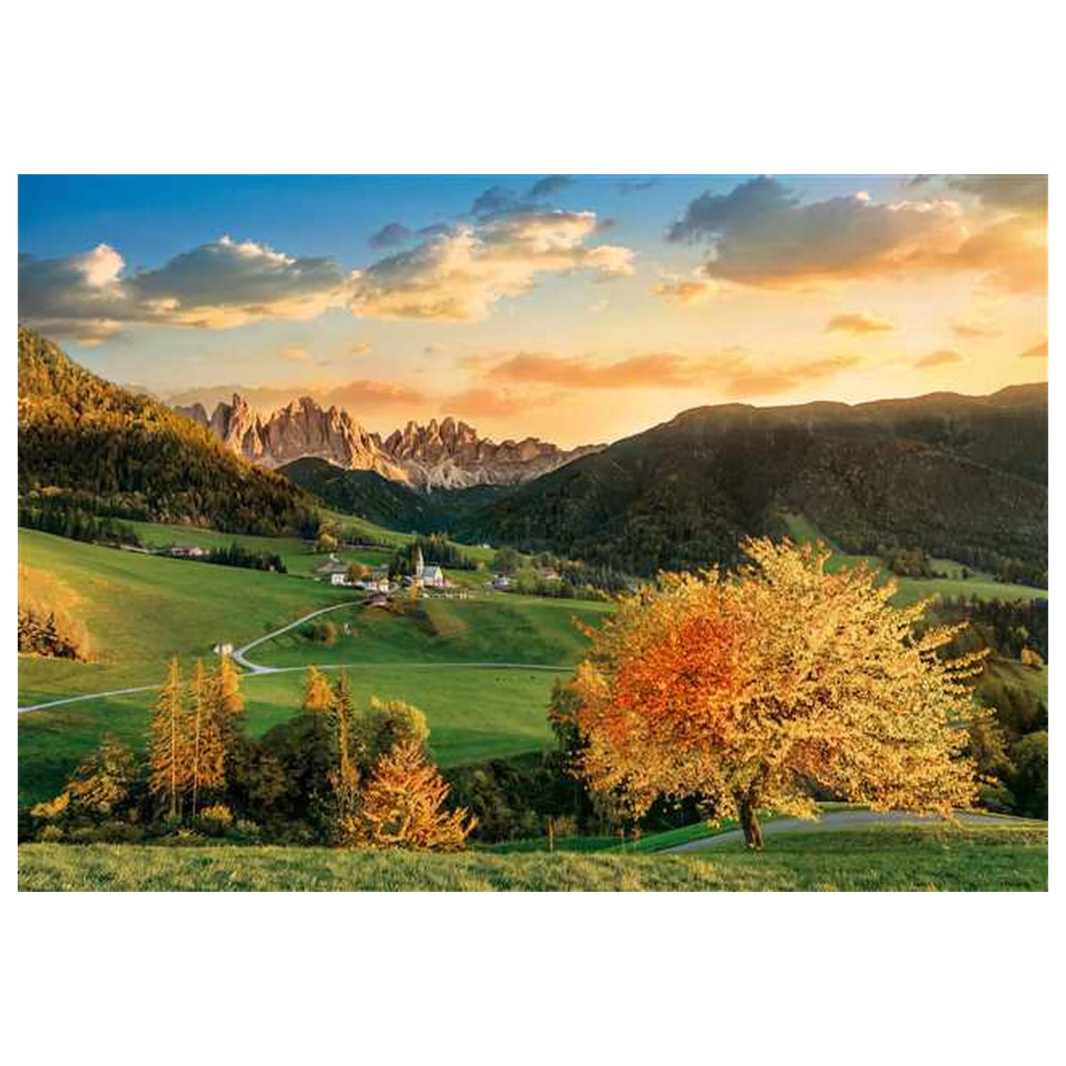 The Alps Autumn Puzzle de 3000 de piese poza produsului
