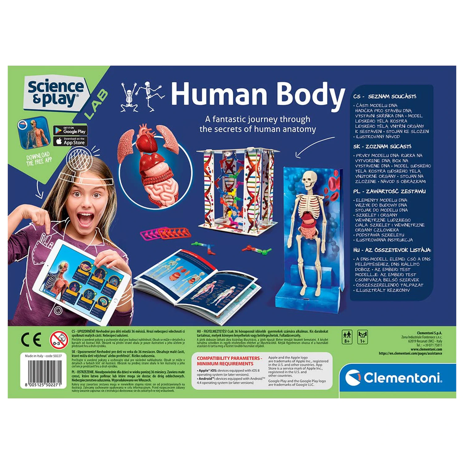 The Human Body Inside You Science Set de joaca poza produsului