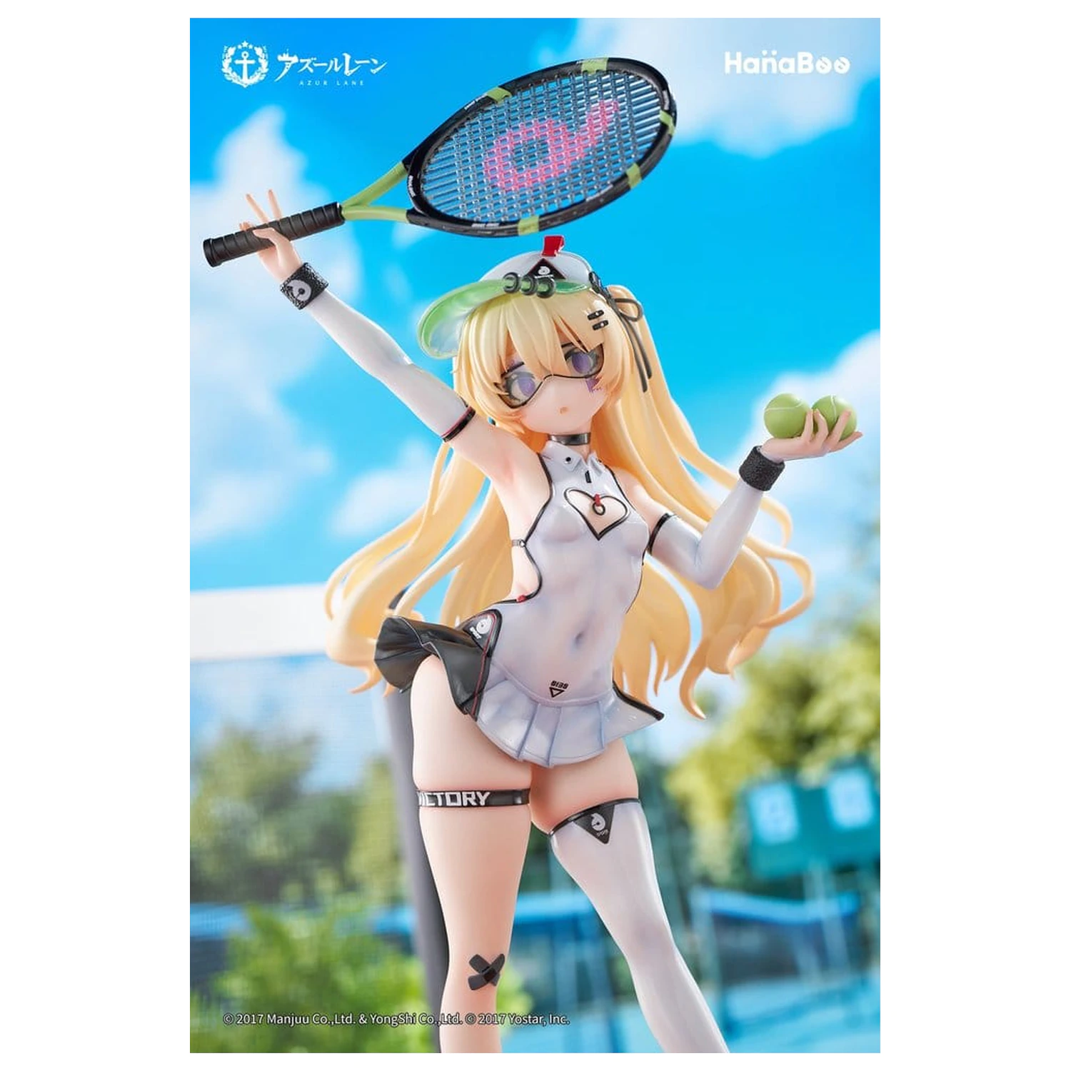 Azur Lane Figura PVC 1/6 Bache: Showy Sports Star 27 cm poza produsului