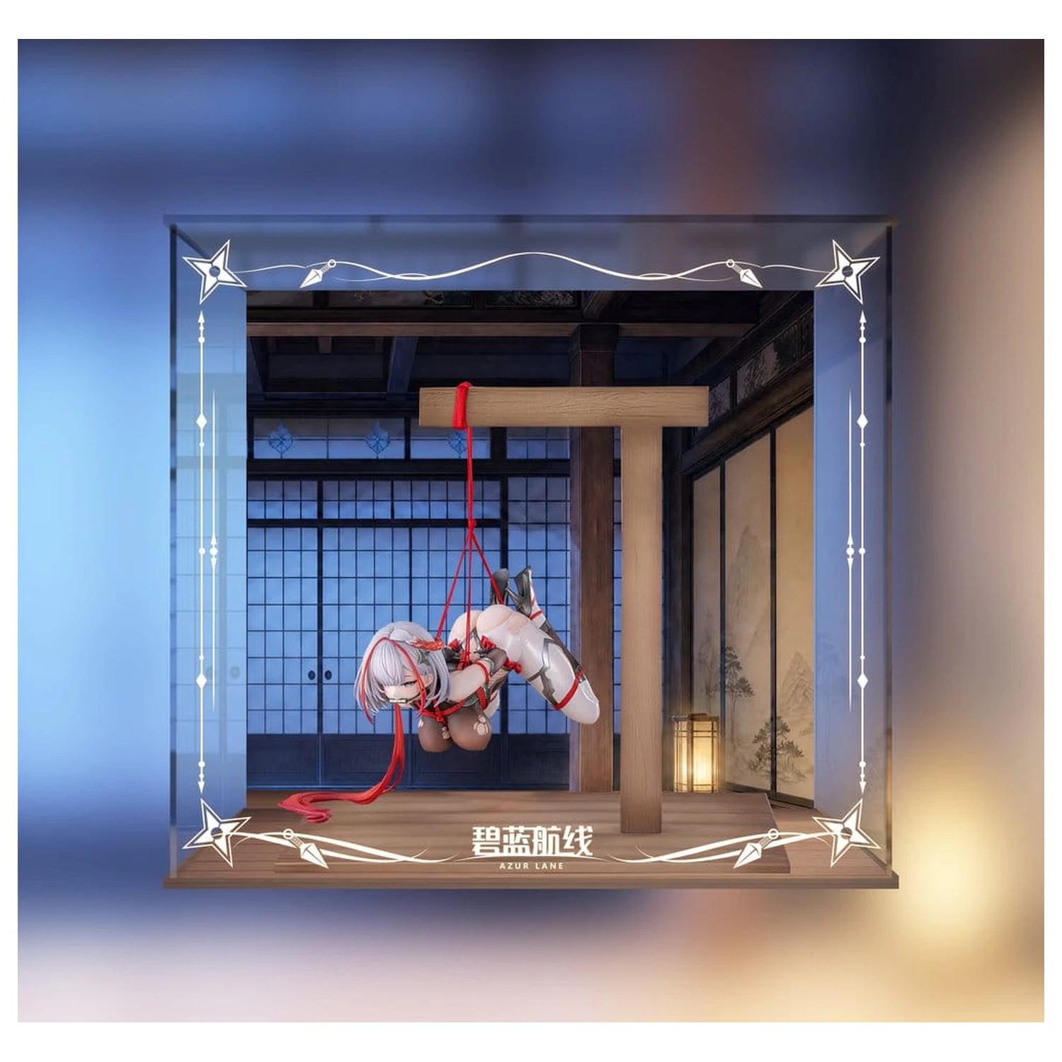 Azur Lane Figurina PVC 1/6 I-404 Dance of Crimson Strings Ver. Special Edition cu vitrina 26 cm poza produsului